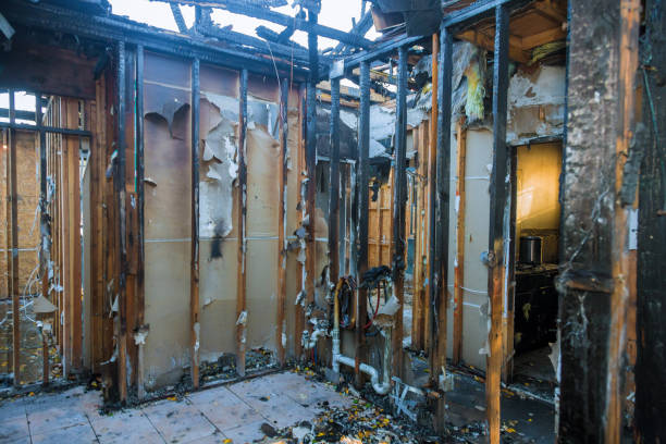 Professional Fire Damage Removal technician working in Indian Springs, GA